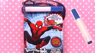 Spiderman Super Héros Coloriage Magique Imagine Ink