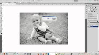 Как затемнить края фотографии в Photoshop...
