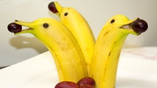 Banana Dolphin | Fun Food | Banana Carving
