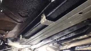 Внешняя шумоизоляция Renault Duster. Обработка днища авто материалом Промкласт. Антикор и Антишум