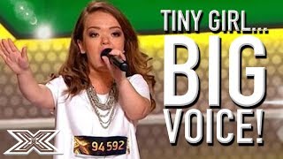 INCREDIBLE! Tiny Girl Sings Jessie J & Shocks Judges With BIG Voice! | X Factor Global