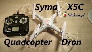 Quadcopter Syma x5c Dron z kamerą  za 200zł