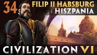 Civilization 6: Hiszpania #34 - Inwazja Polski? (Nieśmiertelny)