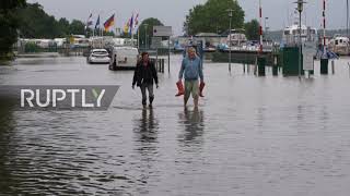 Netherlands: Flash flooding forces Roermond residents to evacuate