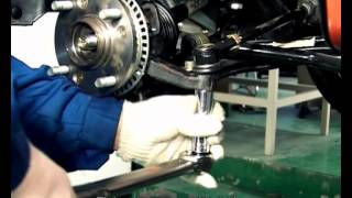 Снятие и установка поворотного кулака Chery A13 / Форза