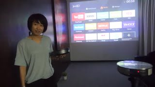 JmGO G1 Smart Projector, TI DLP 3D Home Theater Android 500 Lumen 1280x800