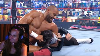 WWE RAW Jeff Hardy vs Jinder Mahal (RETURNS) 5/10/21