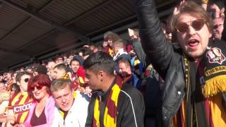 "We're Going to Wembley" - Fan's eye view Fleetwood v Bradford City 07/05/2017