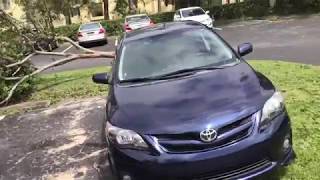 Город после урагана Ирма Орландо Флорида 11.09.17 Hurricane Irma