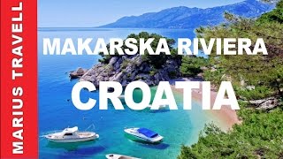 Makarska riviera Croatia Adriatic Sea Coast line