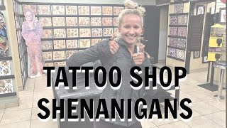 TATTOO SHOP SHENANIGANS | Keeping Up With Kaylin