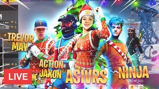 Ninja FINALLY Plays With a Female Twitch Streamer in Fortnite (High Kill Games)