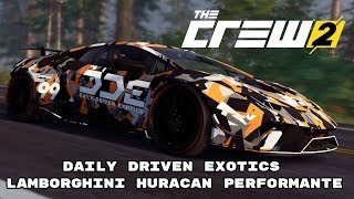 DDE Huracan Performante - The Crew 2 Design / Speedpaint