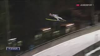 Stefan Kraft 134.5 Bischofshofen 2020 Winner Qualification.