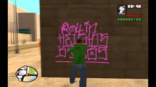 Находим и закрашиваем все граффити в Gta San Аndreas (ГТА Сан Андреас).