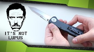 Обзор ножа SOG Twitch XL tanto (Нож доктора Хауса)
