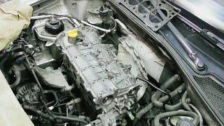 [Workshop] Renault Laguna 2 F4R714. ГРМ, клапана, помпа, прокладки. UKR.