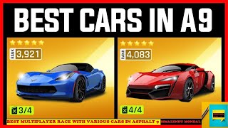 BEST MULTIPLAYER RACE WITH VARIOUS CARS IN ASPHALT 9 : LEGENDS GAME | BEST OF ASPHALT 9 KNOCKDOWNS |