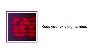 Keep your existing number | Bring your old number to Three | Support on Three (2018)
