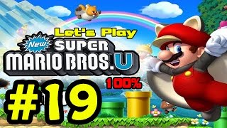 New Super Mario Bros U 100% #19 - É Muito Fogo!