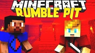 Minecraft RUMBLE PIT 1v1 PVP with Vikkstar & CraftBattleDuty
