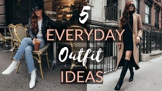 5 EVERYDAY OUTFIT IDEAS | Easy & Affordable To Recreate