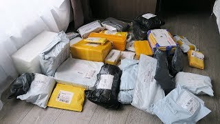 ОГРОМНАЯ ГОРА ПОСЫЛОК С ALIEXPRESS!