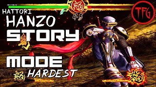 Samurai Shodown (2019) - Hanzo STORY MODE - Hardest Difficulty! ? (60ᶠᵖˢ/1080ᵖ)