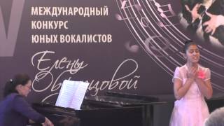 Моцарт  "Фиалка" - Жанна Худавердян -  II тур (28.08.2014)