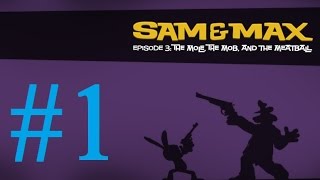 Прохождение Sam & Max - Крот, бутерброд и вся банда - #1 - А шторам ковёр под цвет?