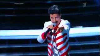 Юлия Савичева   Ф  Меркьюри  The show must go on   Один в один 21 04 2013 г 360