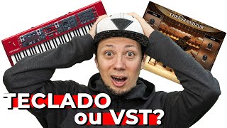 VST ou TECLADO QUAL É MELHOR? Nord é melhor que Plugin VSTi Kontakt + Controlador MIDI + Notebook?