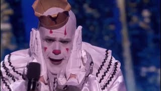Puddles Pity Party: The Sad Clown Can't Handle Simon's Criticism | America's Got Talent 2017