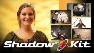 Digital Juice Shadow Kit: Easy Light Modification for Photography & Video w/ Shadow Pattern Gels