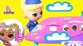#САМОЛЕТ! КУКЛА ЛОЛ ОПАЗДАЛА НА РЕЙС ЛОЛ АВИАЛИНИИ! #Игрушки - Мультик | МАЙ ТОЙС ПИНК