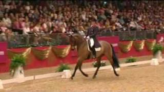 Dressage Olympian Richard Davison @ Olympia for the Kur