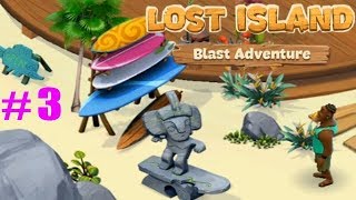 Lost Island прохождение #3 Древняя Статуя и Обустройство домика для Тюленьчика