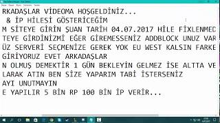 LEAGUE OF LEGENDS [LOL] RP VE IP HACK FIXLENMEDEN YAP [FIXLENMEDI HALA]