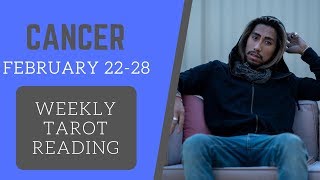 CANCER - "DOES THE SILENT TREATMENT WORK?" FEBRUARY 22-29 WEEKLY TAROT READING