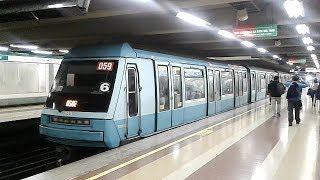 Recopilación de trenes del Metro de Santiago (1)