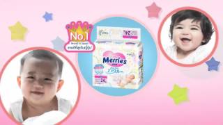 Tã bỉm Merries sản phẩm bán chạy nhất tại thị trường thái lan