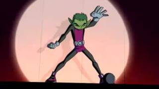 Teen Titans Singing Their Theme Song (Special Guest Waffels)
