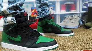 2020 AIR JORDAN 1 HIGH OG "PINE GREEN" REVISED!!! FIRST LOOK PART 2