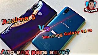 Realme 5 Vs Samsung Galaxy A10s | Phone Comparison | Tagalog | Camera Samples |