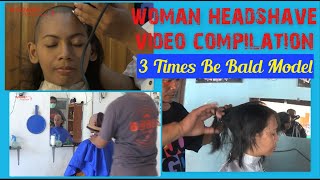 Kompilasi Video Wanita Gundul || Woman Headshave Video Compilation || गंजा महिलाएं || YA050220