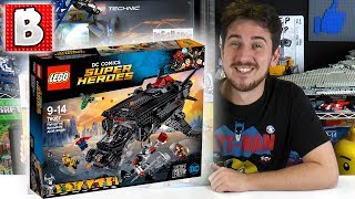 LEGO Justice League Flying Fox Batmobile Airlift Attack Set 76087!!! | BrickVault LIVE Build Review