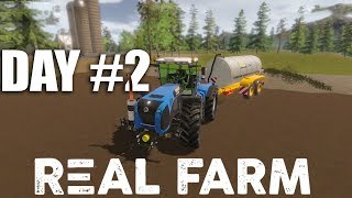 Real farm Day #2, Its time to buy some animals and feed them! Pigs are Hungary too!