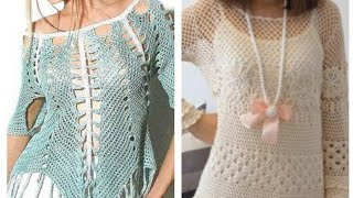 Топы, туники крючком - Crochet Tops, Tunics