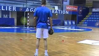 Balonmano: Entrenamiento integrado de primeras líneas, con Nikola Karabatic