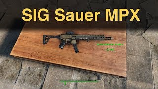 【Xbox One】Fallout 4 MOD「SIG Sauer MPX」試し撃ち